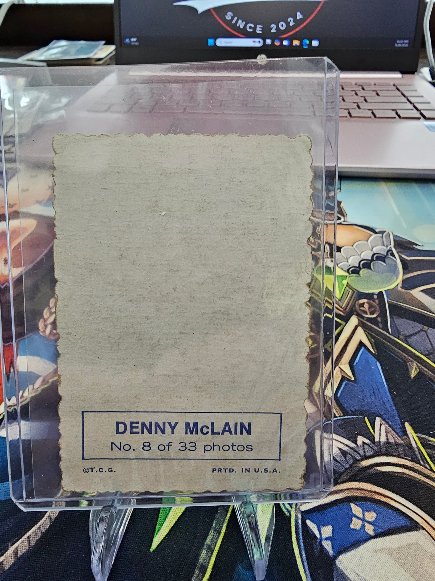 1969 Topps Deckle Denny McLain