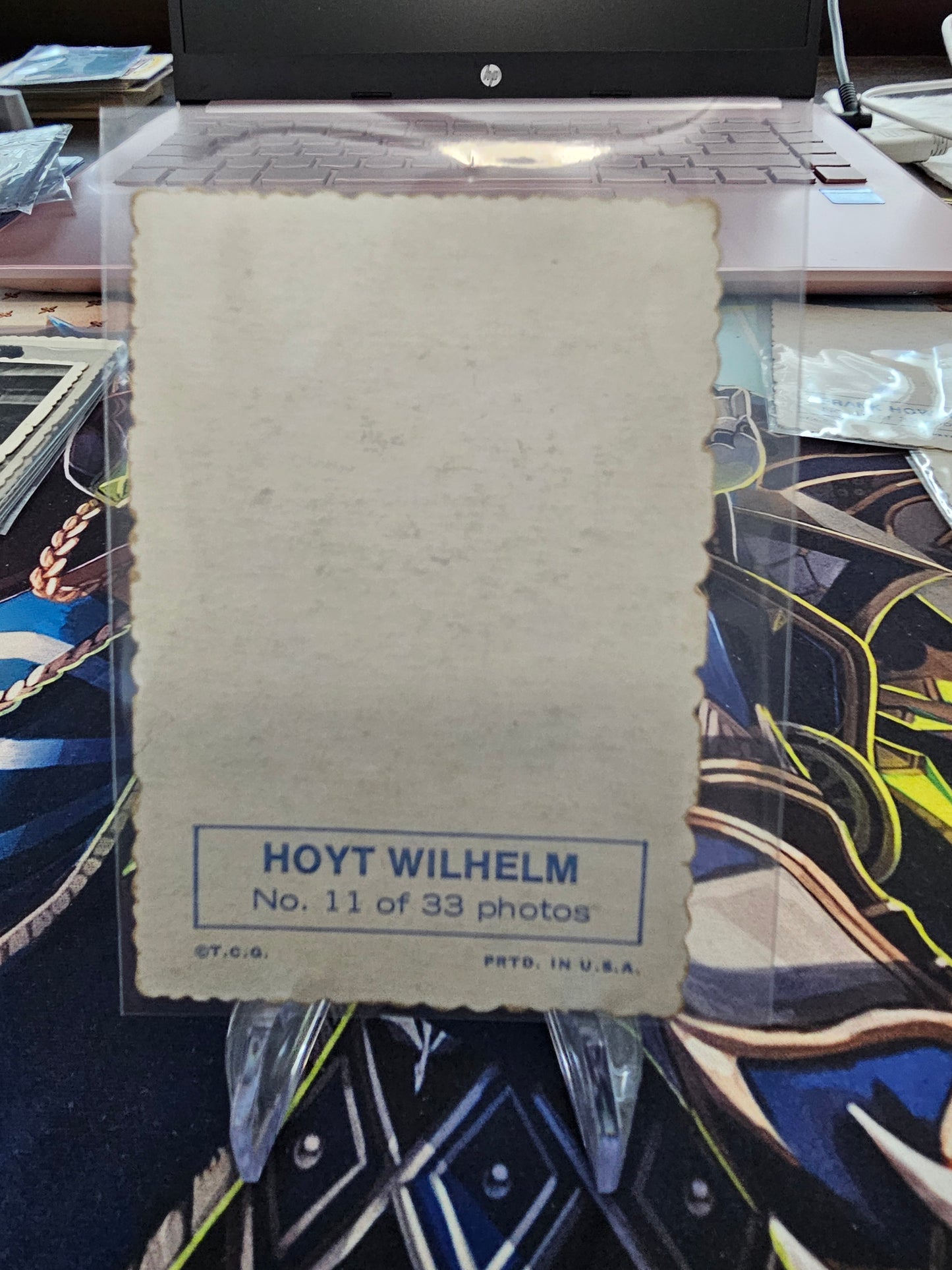 1969 Topps Deckle Hoyt Wilhelm