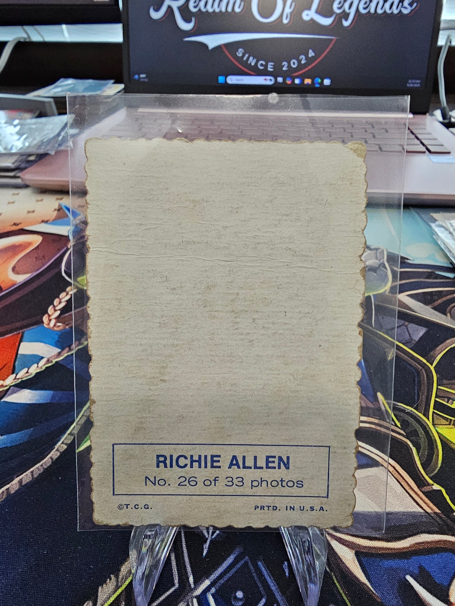 1969 Topps Deckle Richie Allen