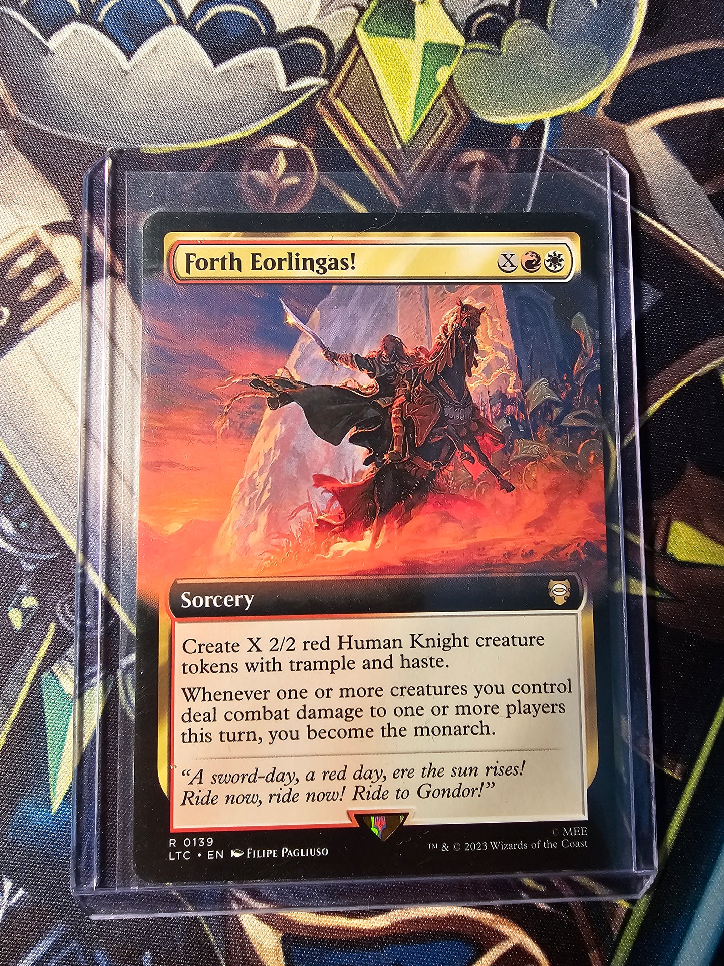 Forth Eoringas! Extended Art Lord of the Rings