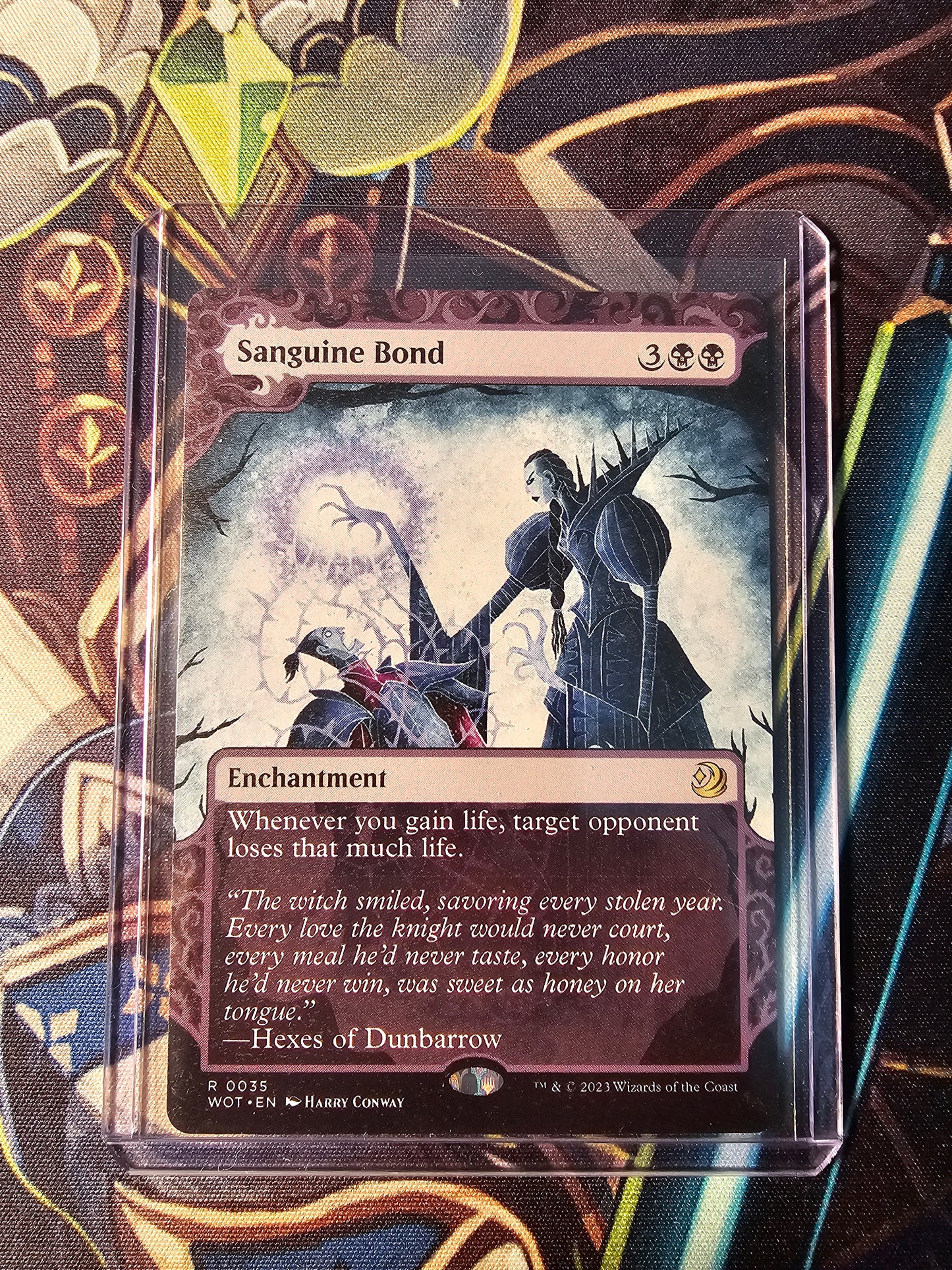 Sanguine Bond Extended Art Wild of Eldraine