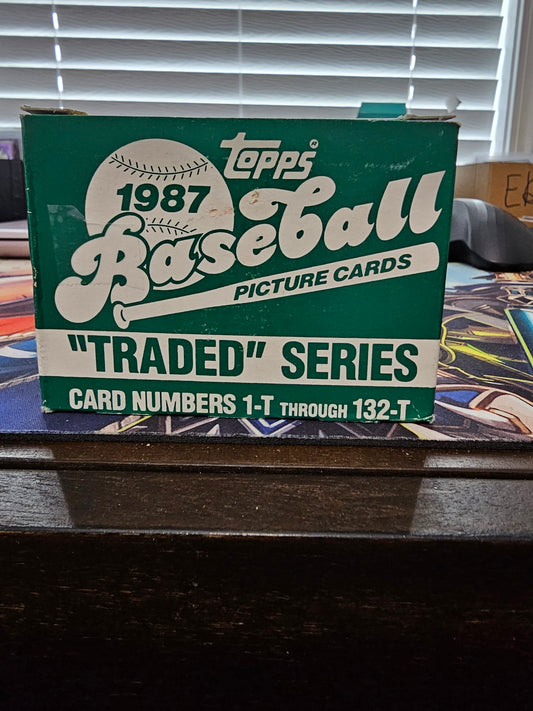 1987 Topps Baseball "Traded" Series