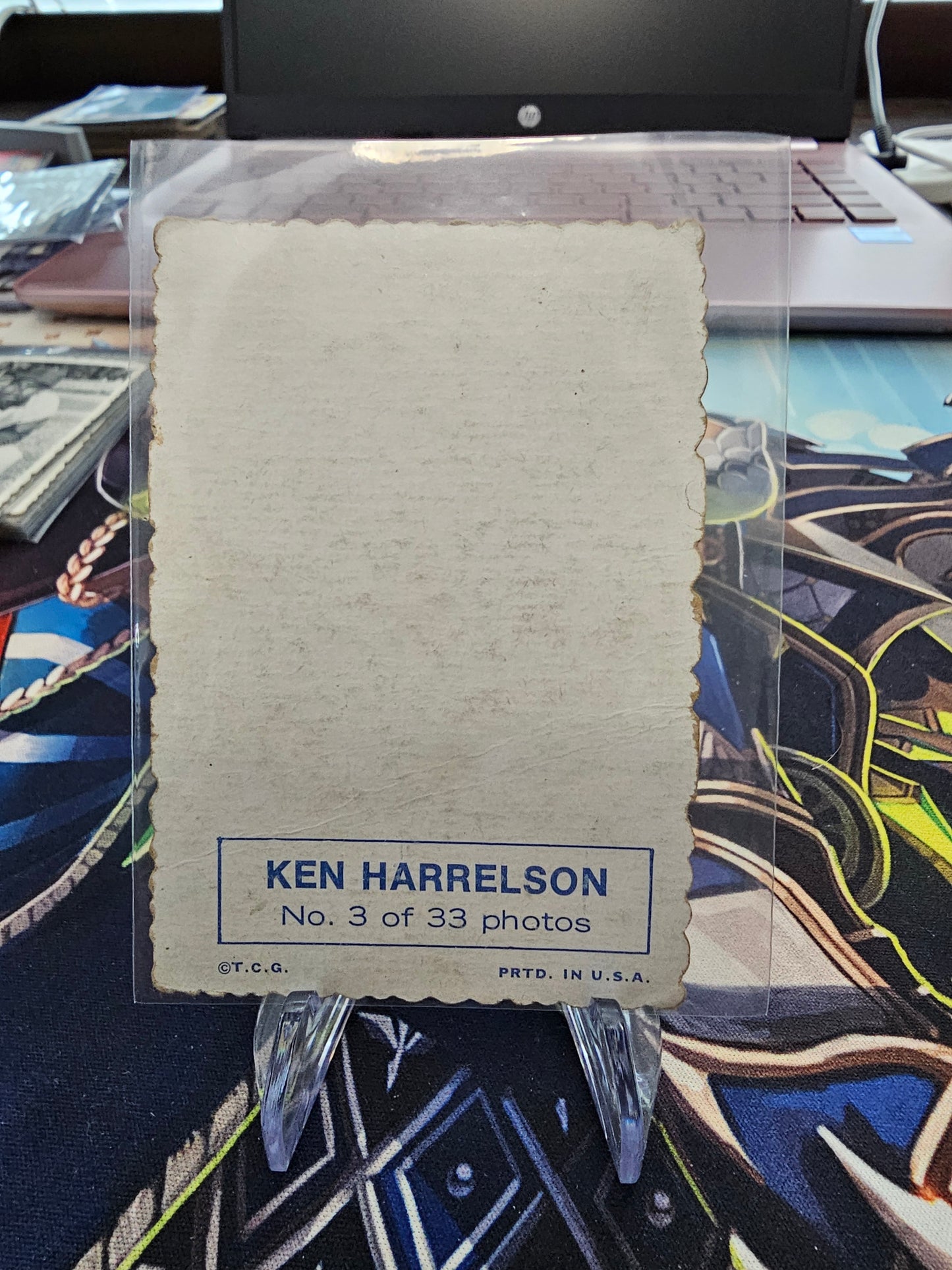 1969 Topps Deckle Ken Harrelson