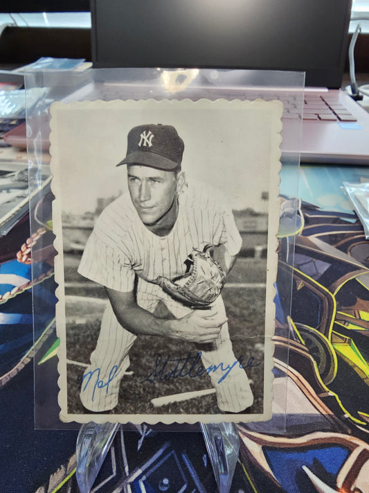 1969 Topps Deckle Mel Stottlemyre