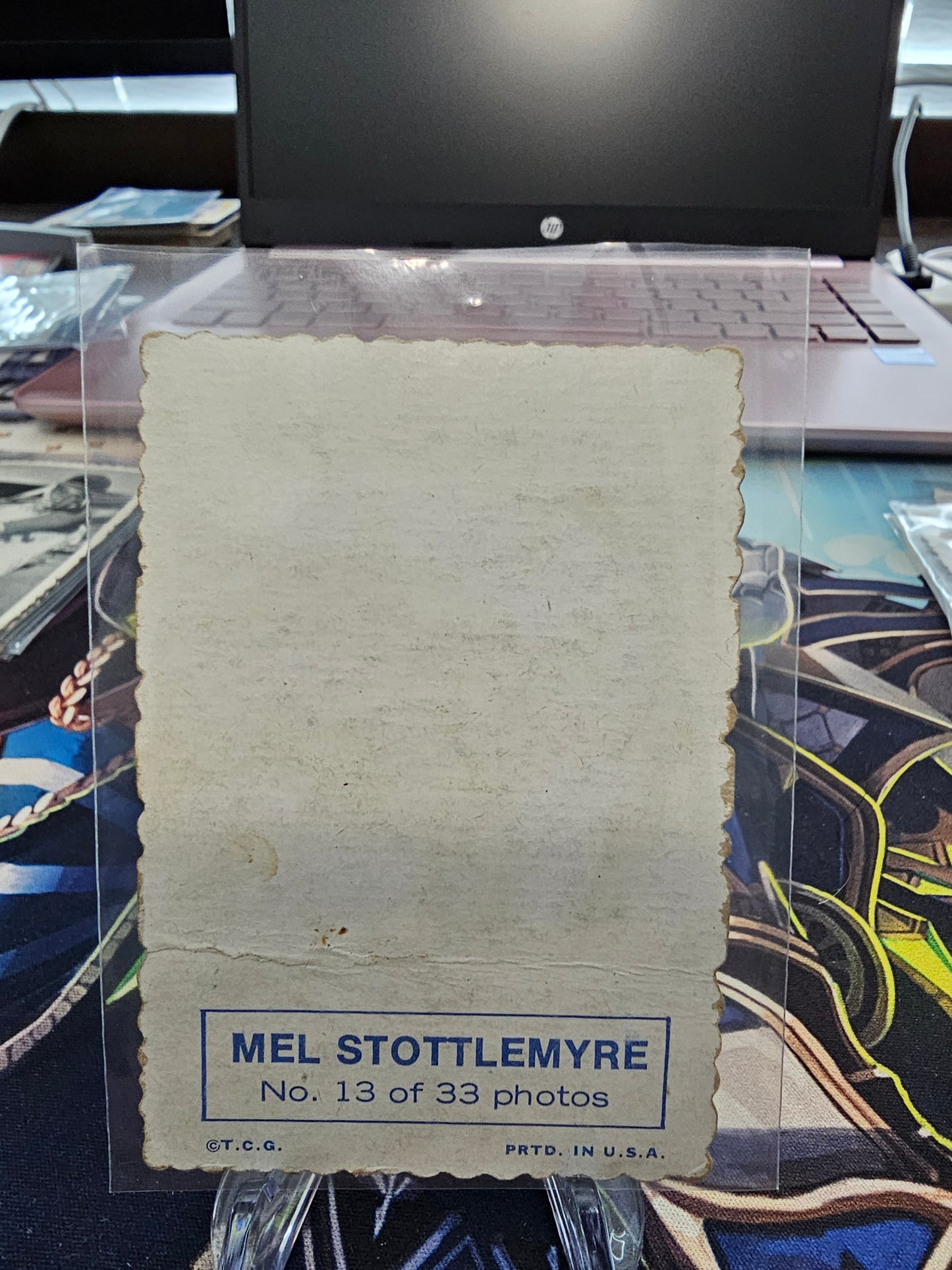 1969 Topps Deckle Mel Stottlemyre