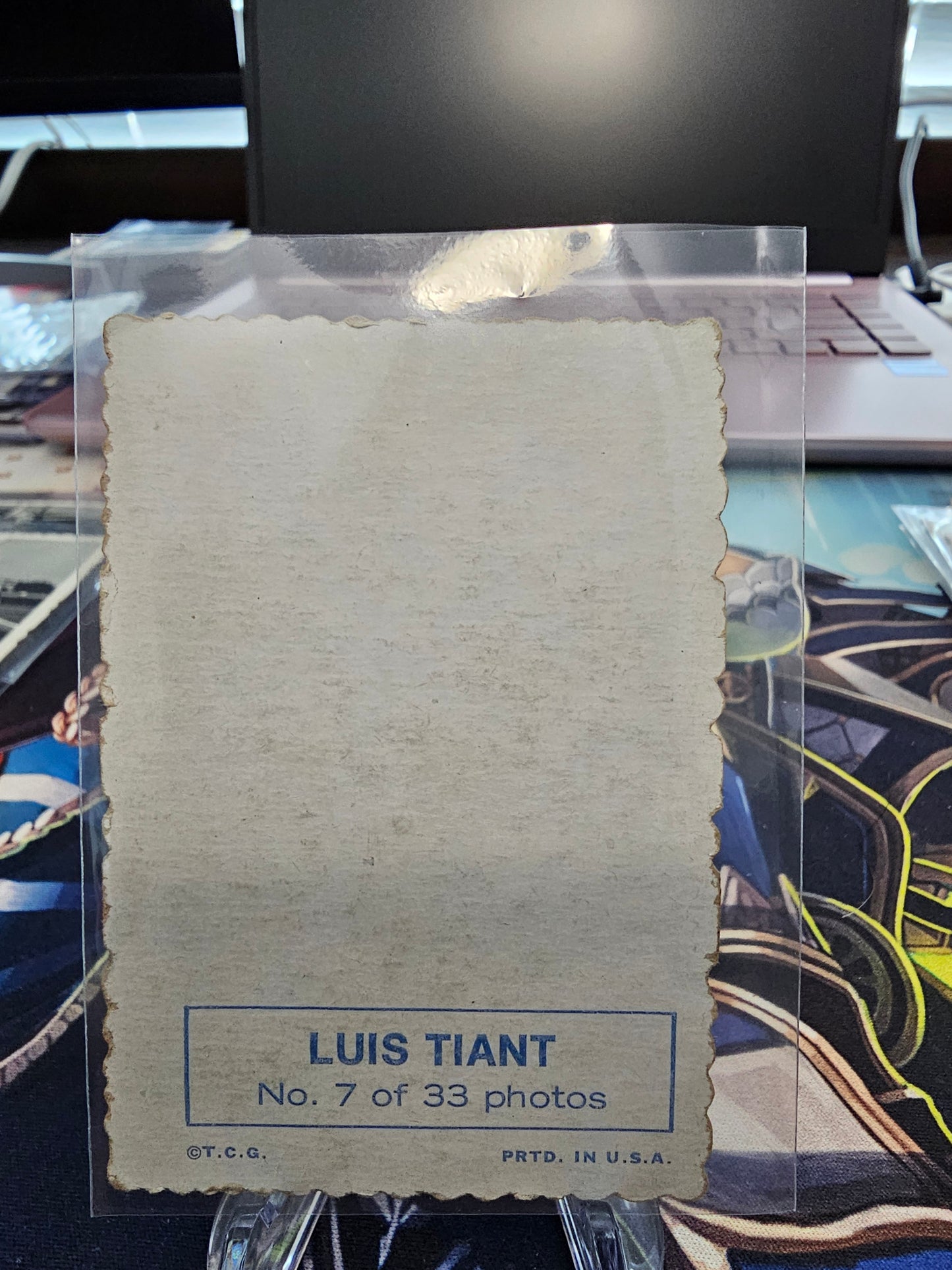 1969 Topps Deckle Luis Tiant
