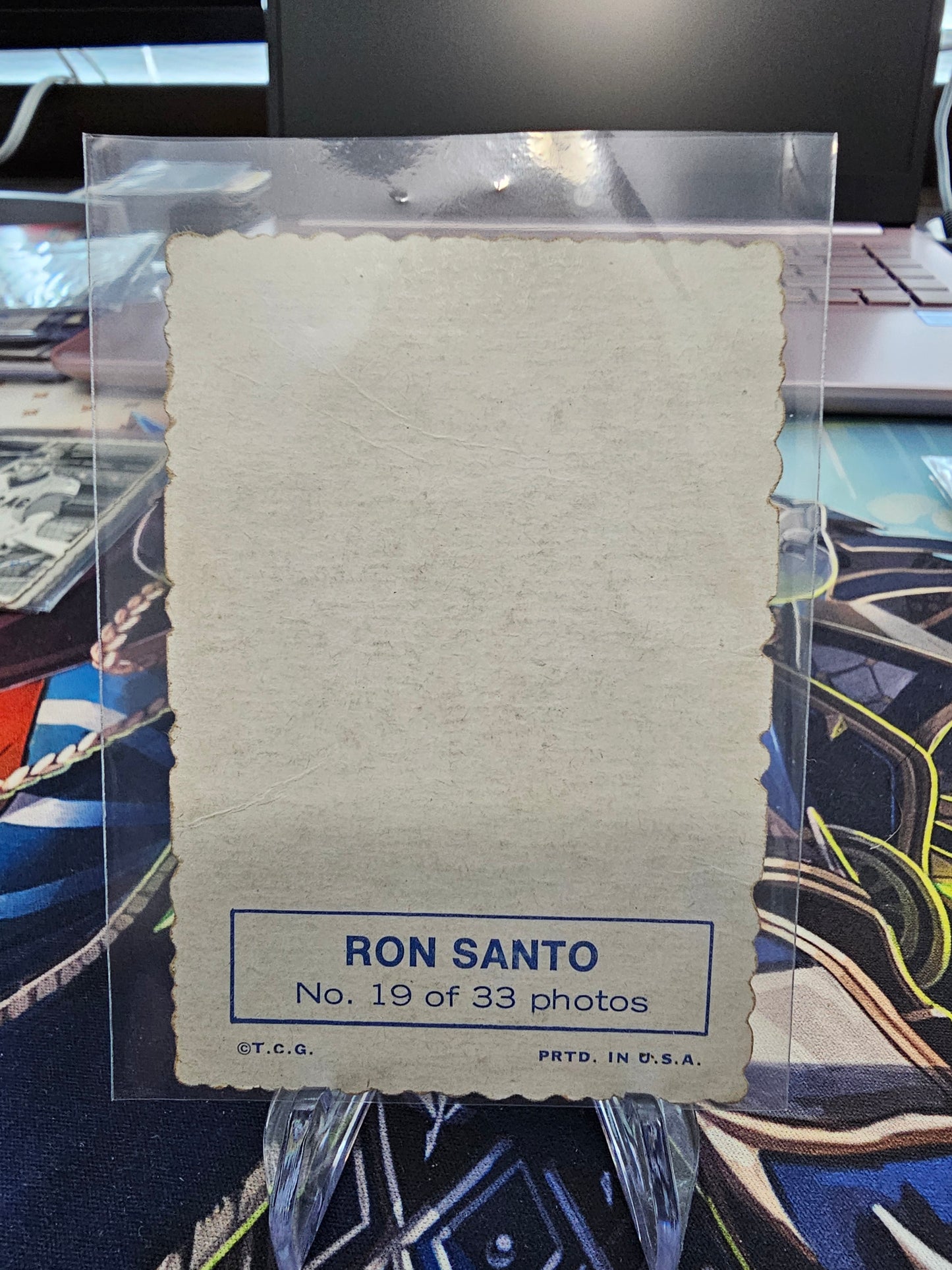 1969 Topps Deckle Ron Santo
