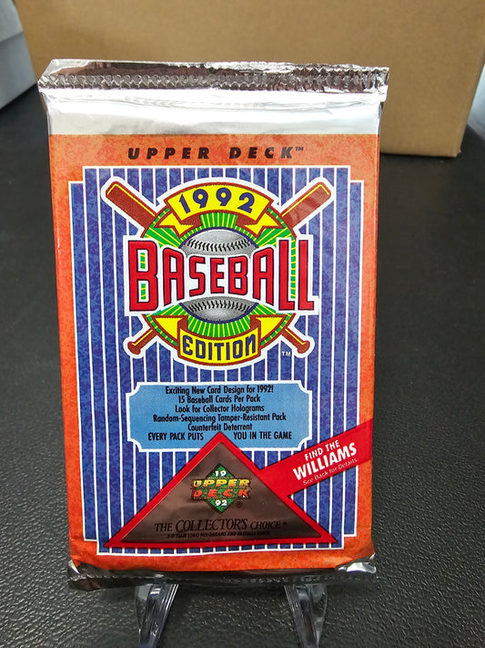 1992 Upper Deck Baseball Collectors Choice