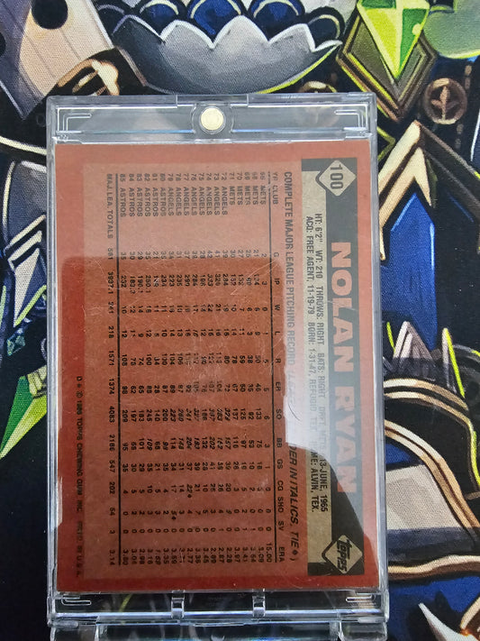 1986 Topps Nolan Ryan