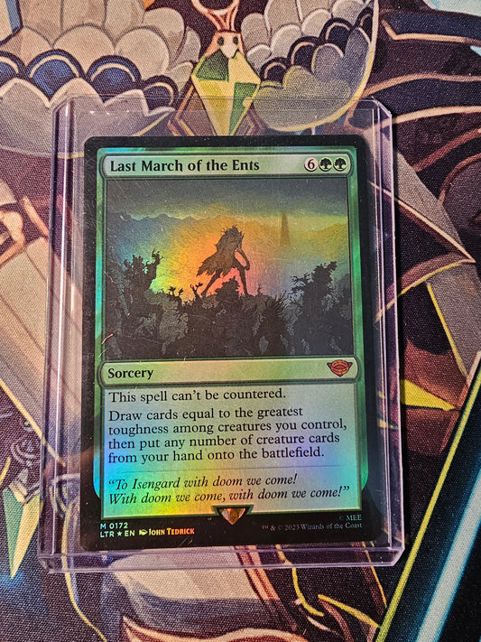 Last March of the Ents Foil Lord of the Rings