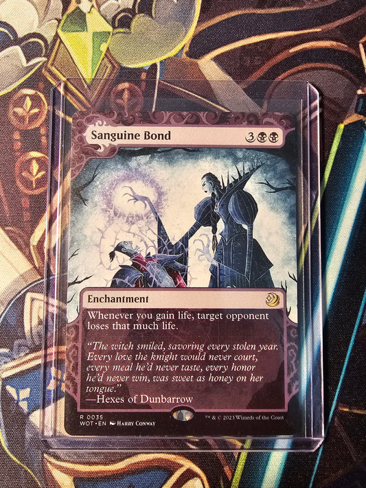 Sanguine Bond Extended Art Wild of Eldraine