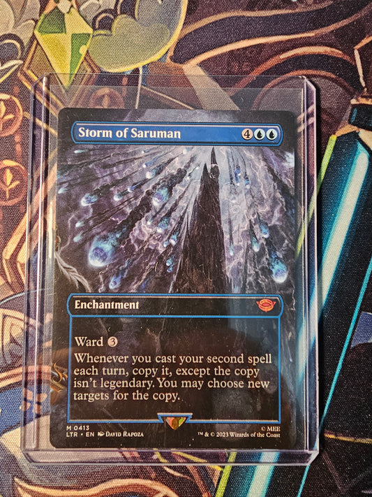 Storm of Saruman Extended art Lord of the Rings